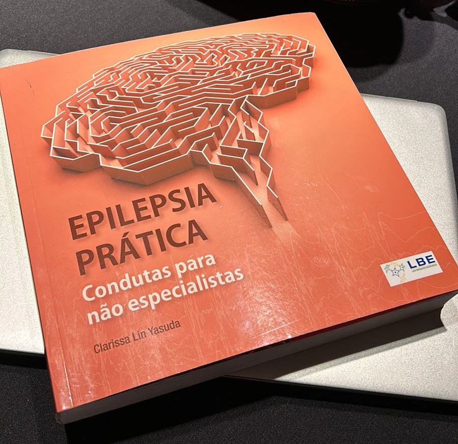 CEPID BRAINN - lancamento livro Epilepsia Pratica Condutas para Nao Especialistas - Dra Clarissa Yasuda - Capa do livro